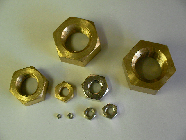 黄銅低カドミ 寸切 M4x50 ニッケル  - 3